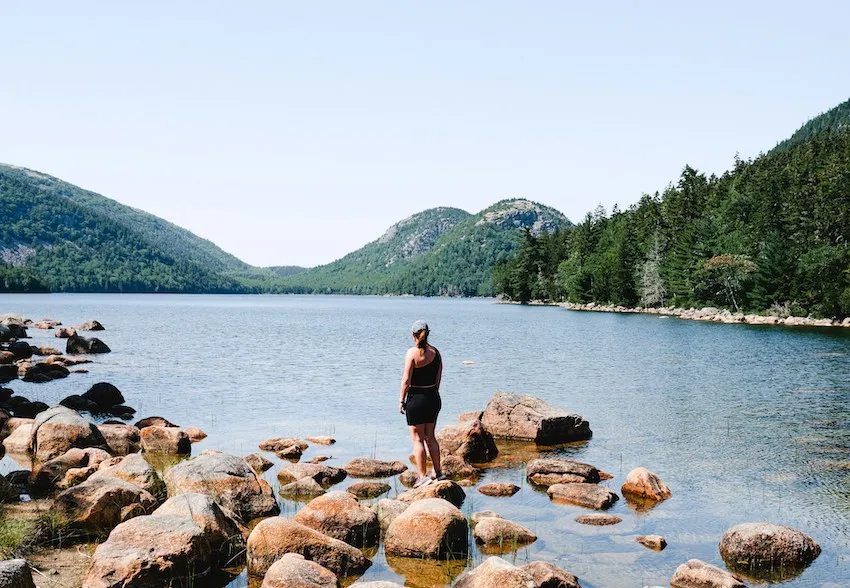 Acadia National Park, one of Bar Harbor's most popular vacation destinations