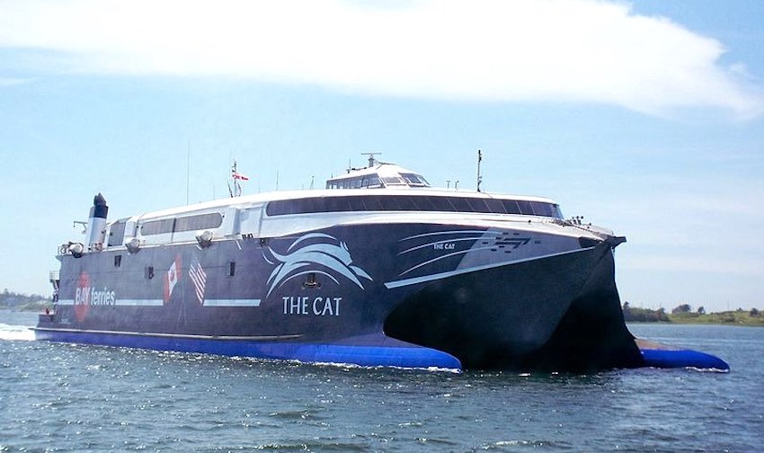 CAT ferry from Yarmouth to Bar Harbor