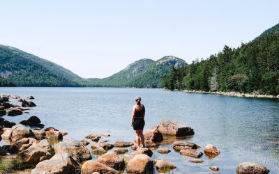 Acadia National Park, one of Bar Harbor's most popular vacation destinations