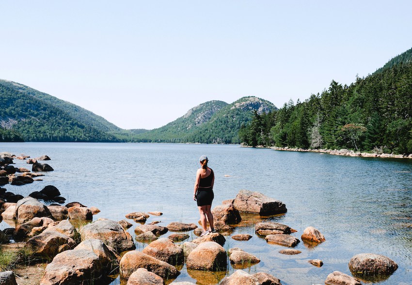 Acadia National Park, one of Bar Harbor's most popular vacation destinations